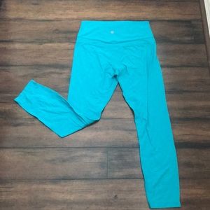 Lululemon align pants turquoise